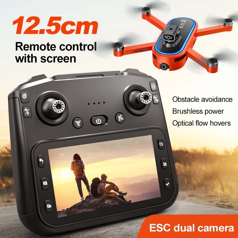 2025 S186 Drone Professional 4 - Drone Controller Screen 评论和价格