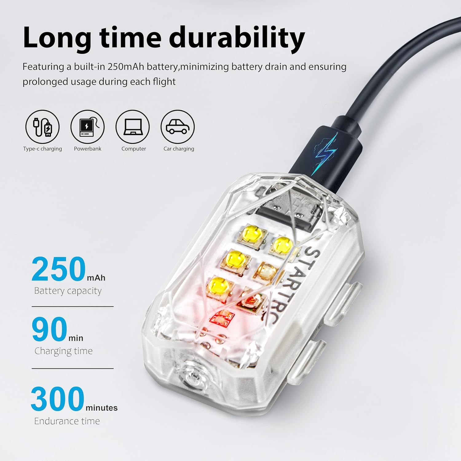 STARTRC Drone Strobe Light Ant - Drone Beacon Light 评论和价格