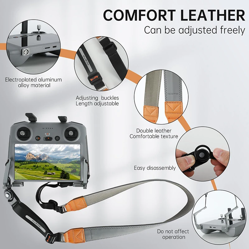 RCSTQ For DJI RC/ RC 2 Drone R - Drone Remote Controller Lanyard 评论和价格