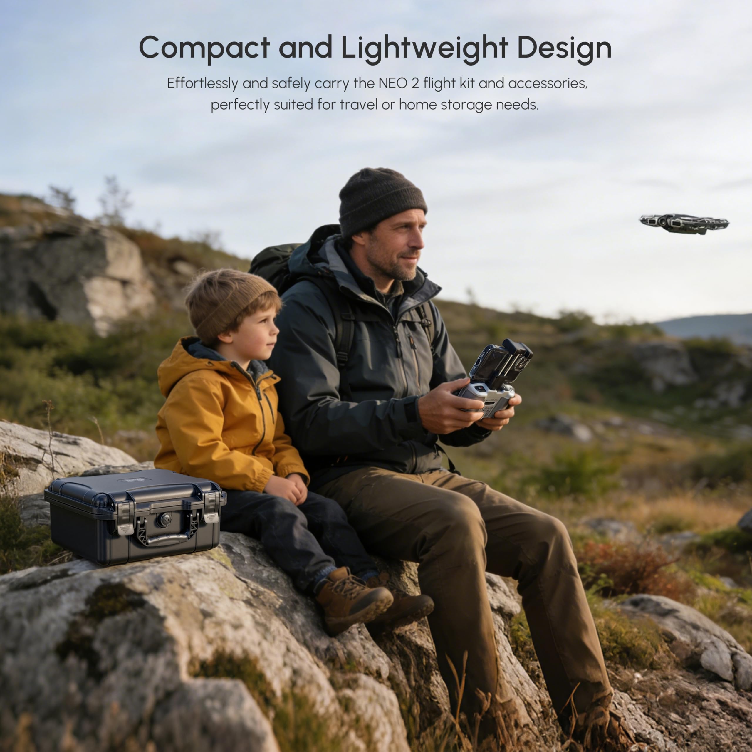 NEO 2 Case,Waterproof Hard Car - Drone Joystick Cover 评论和价格