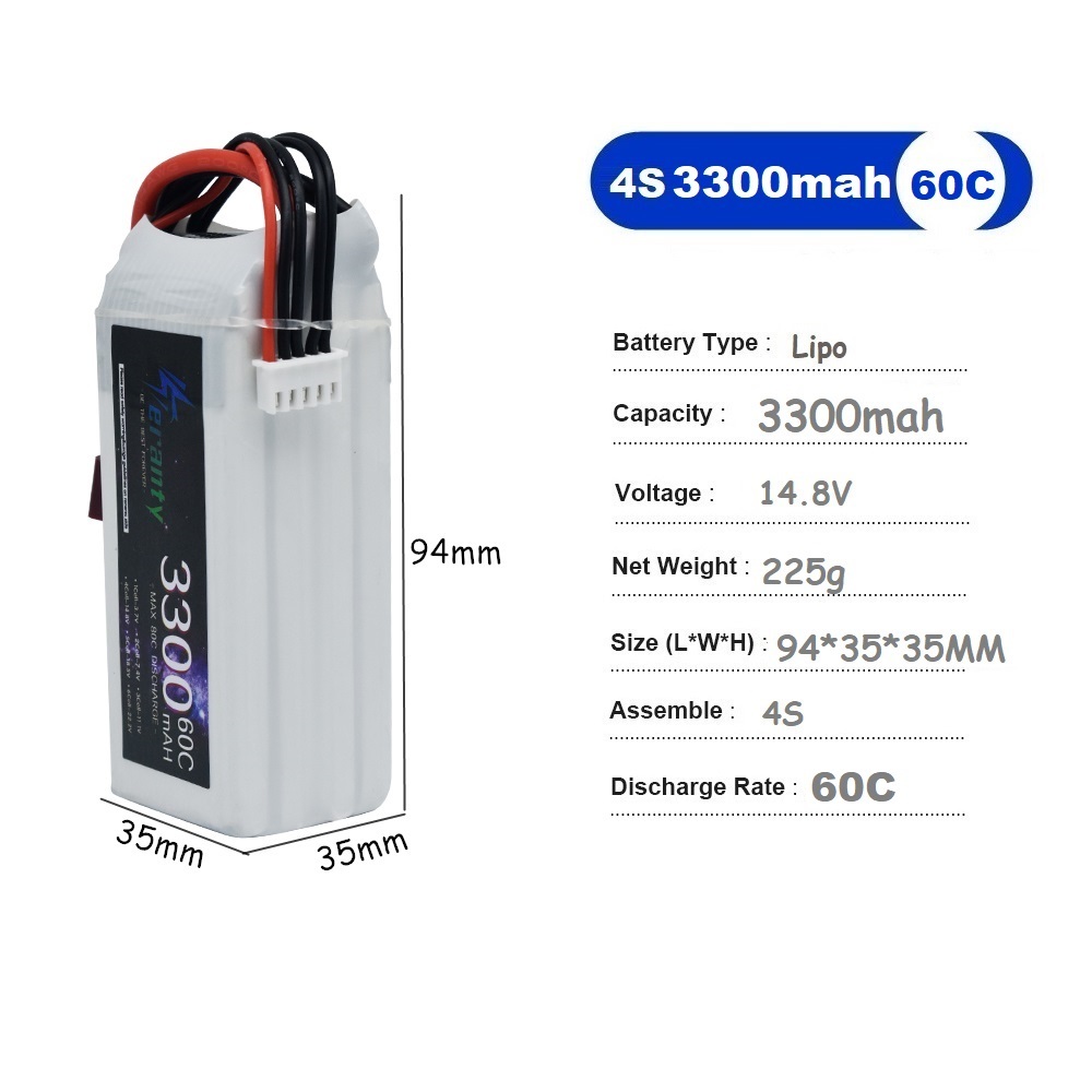 LiPo Rechargeable Battery 4S 3 - Drone Power Bank 评论和价格