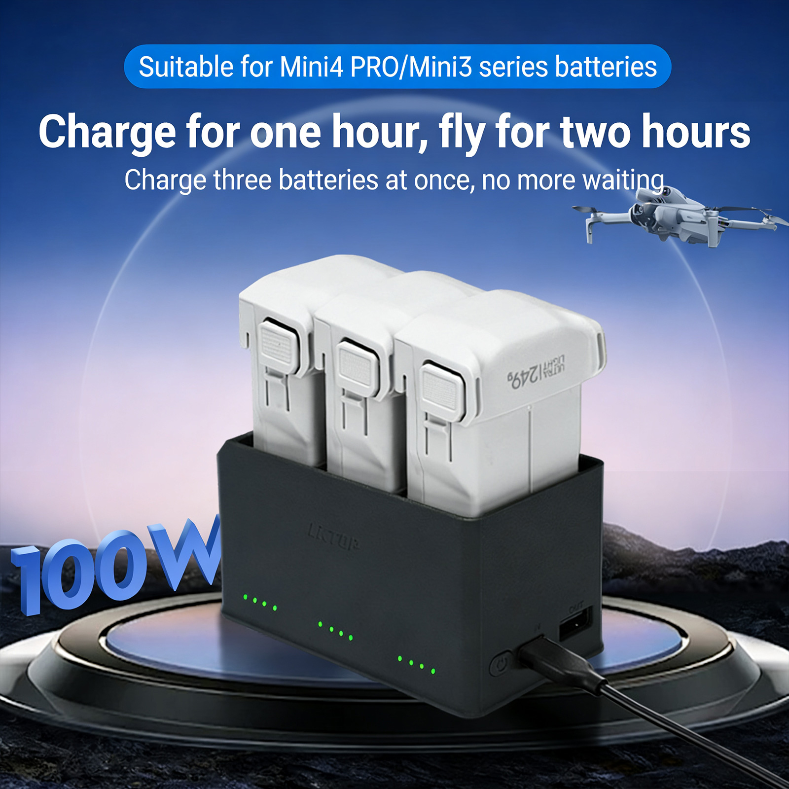 Battery Charger Manager For Mi - Drone Charging Hub 评论和价格