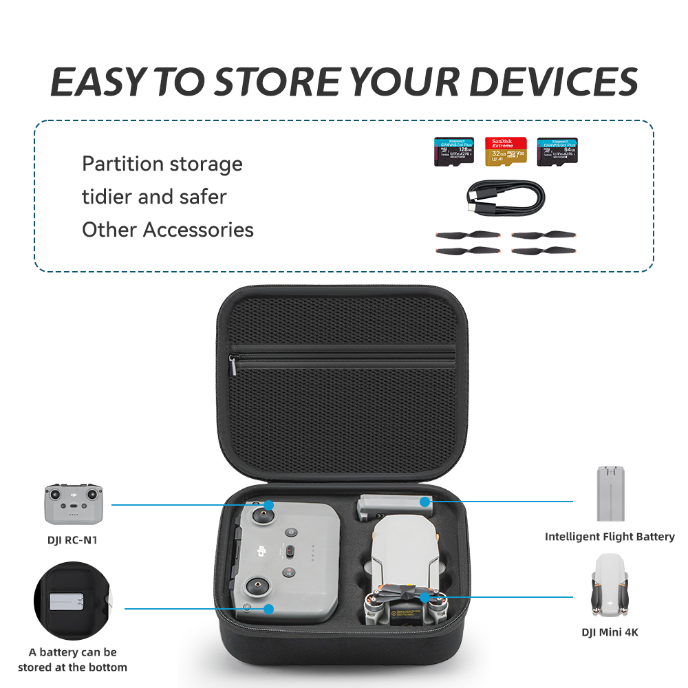 Portable Storage Bag Protectiv - Drone Hard Shell Case 评论和价格