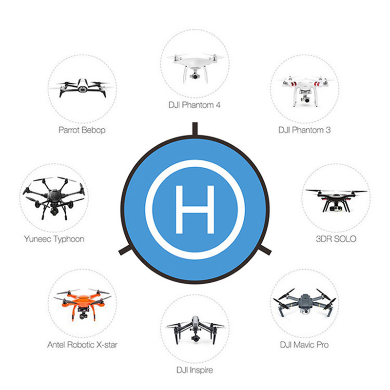 55cm Drone Quadcopters Accesso - Drone Landing Pad 评论和价格