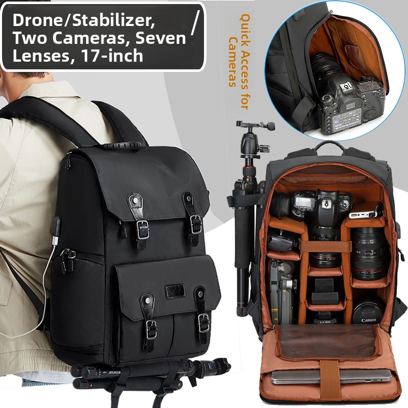 Professional DSLR Camera Bag B - Drone Backpack 评论和价格