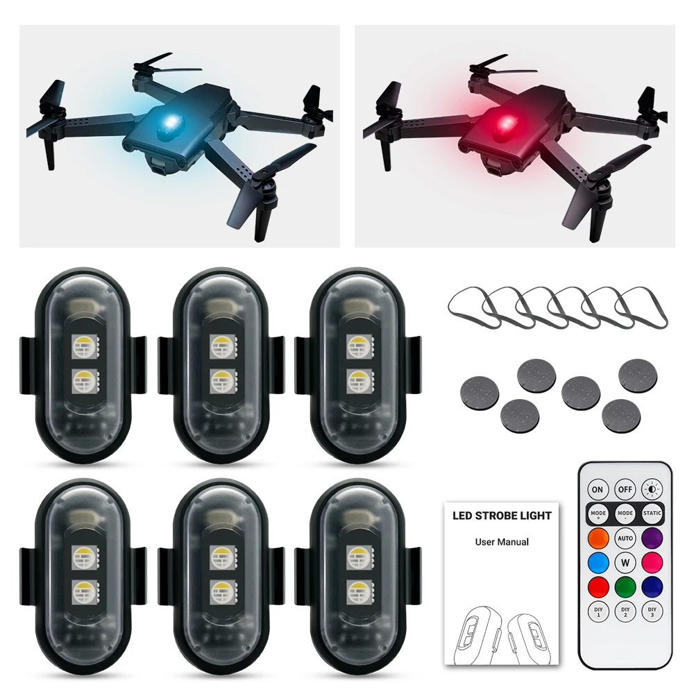 Motorcycle Strobe Light, APP C - Drone Strobe Light 评论和价格