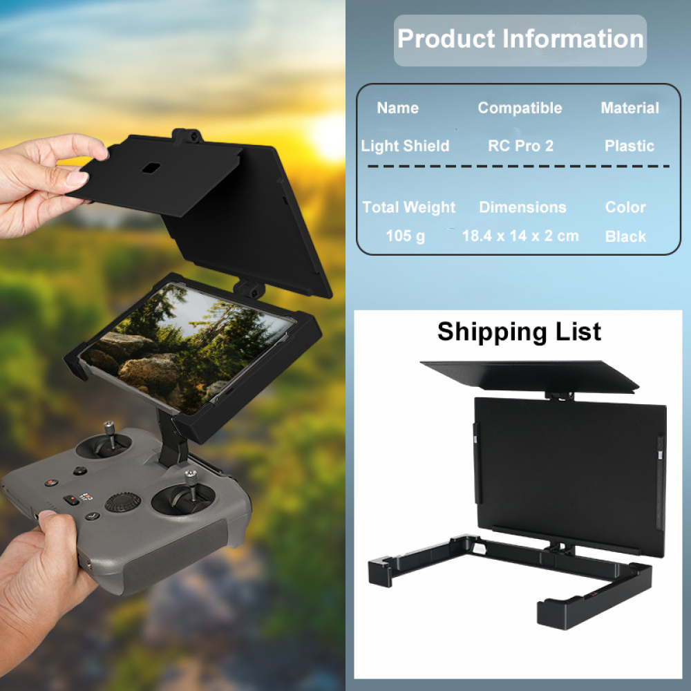 New For RC Pro 2 Sunshade For  - Drone Sun Shade 评论和价格