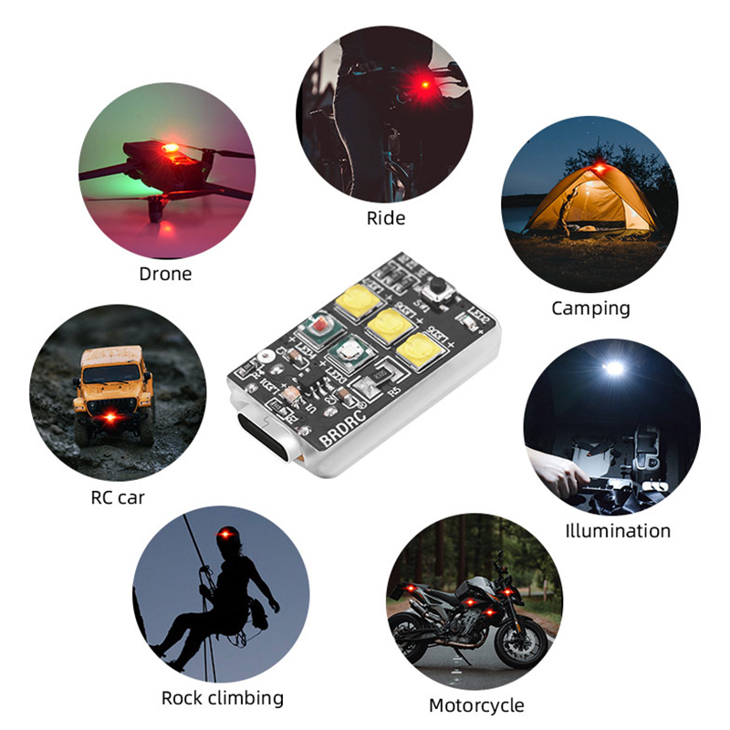 Mini Drone Strobe Light for DJ - Drone Beacon Light 评论和价格
