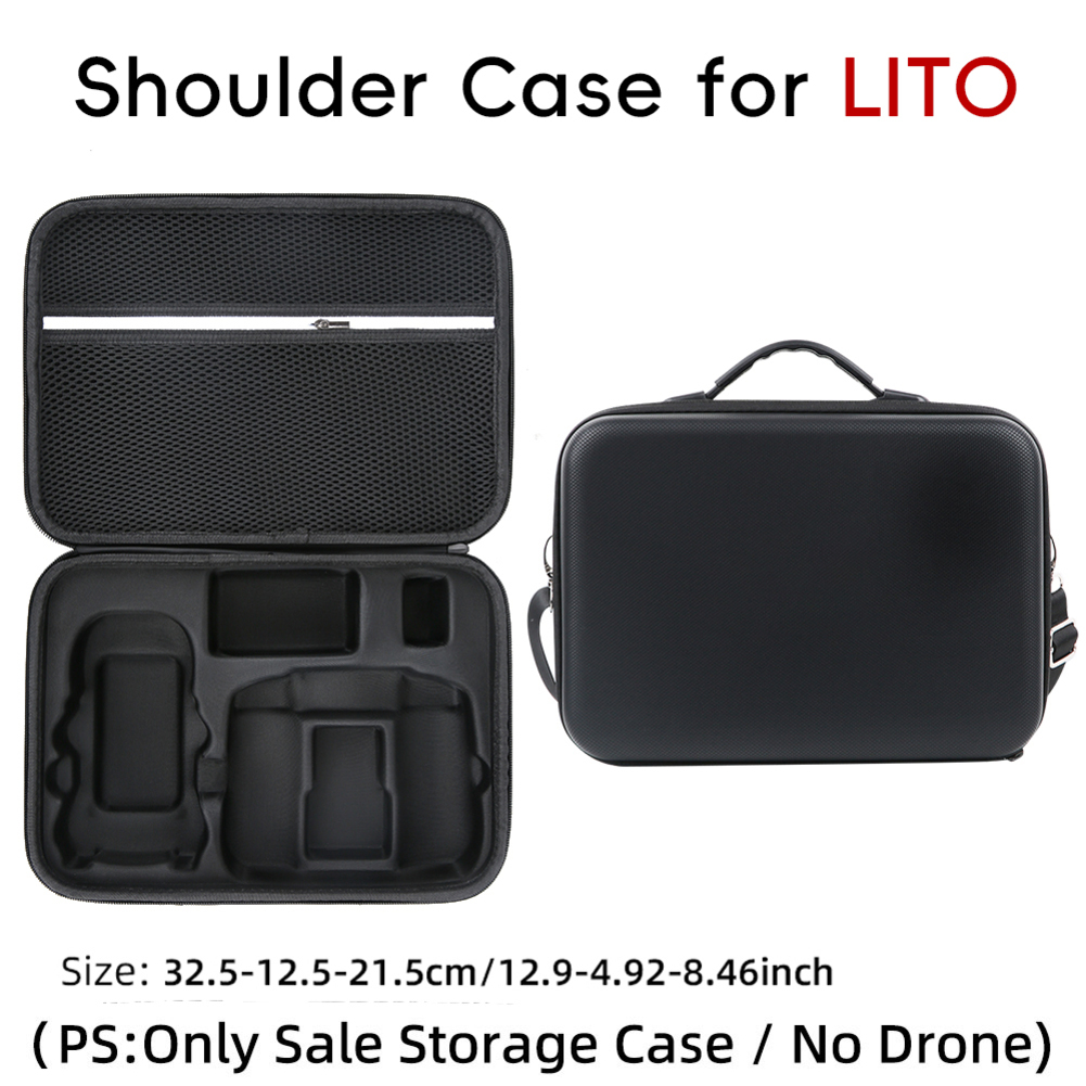 For DJI Lito 1 X1 For RC2 Shoc - Drone Hard Shell Case 评论和价格