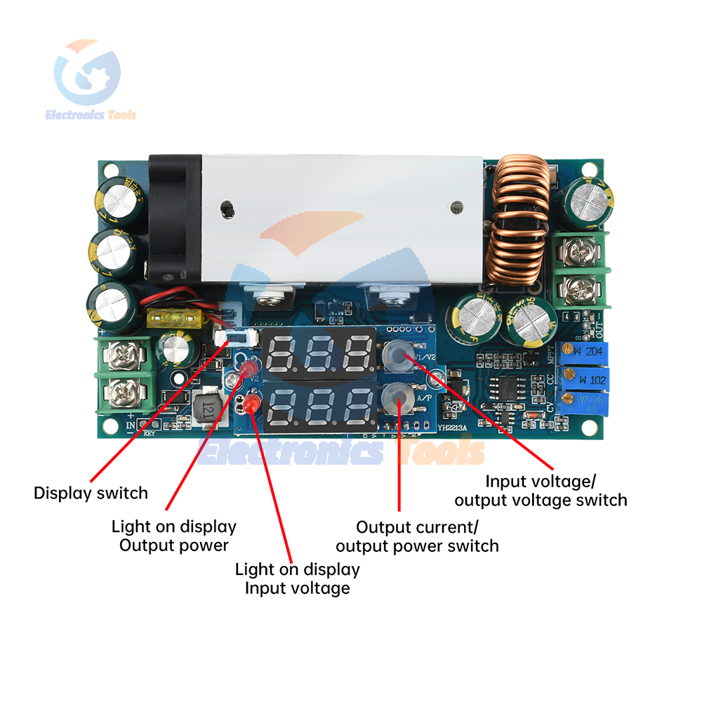 10-75V 20A Adjustable Buck Mod - Drone Solar Charger 评论和价格