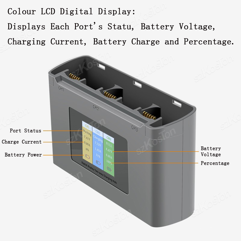 For DJI Mavic Mini 2/SE Mini 4 - Drone Charging Hub 评论和价格