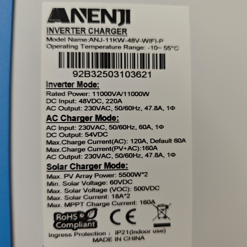 ANENJI 11KW 48V Hybrid Solar I - Drone Solar Charger 评论和价格